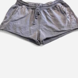 Zara grey/blue sweat shorts Size Large